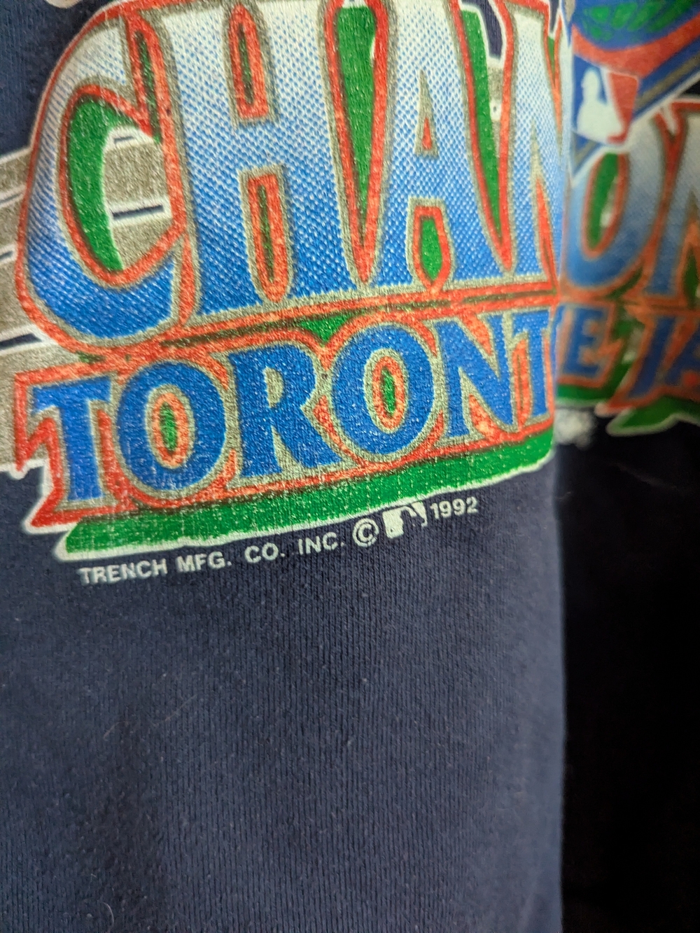 1992 World Series Blue Jays Sweatshirt - Picture 3 of 7